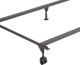 Rize Home Deluxe Twin/Full/Queen Bed Frame with Rug Roller and 5 Legs-1