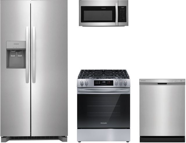 Frigidaire® 4 Piece Stainless Steel Kitchen Package-0