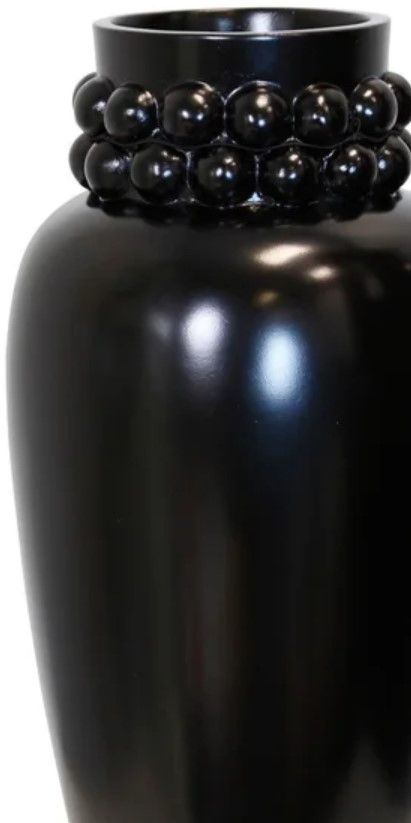 Stylecraft Dann Foley Lifestyle Semi Gloss Black Vase-1