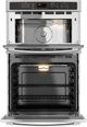GE® 27" Stainless Steel Oven/Microwave Combo Electric Wall Oven-1