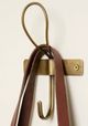 Magnolia Home by Joanna Gaines Reed Antiqued Single Brass Wall Hook-1