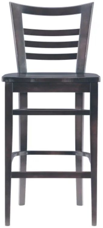 Linon Brit 2-Piece Brown Bar Stool-3