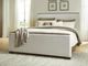 Signature Design by Ashley® Darimore Burnished Brown California King Upholstered Panel Bed-1