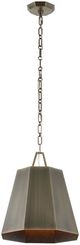 Uttermost® Granada Weathered Brass Pendant-5