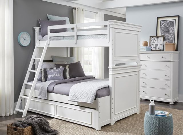 Legacy Kids Teen Canterbury 2.0 Natural White Twin Youth Trundle-1