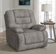 Elements International Odessa Amount Gray Power Recliner-1