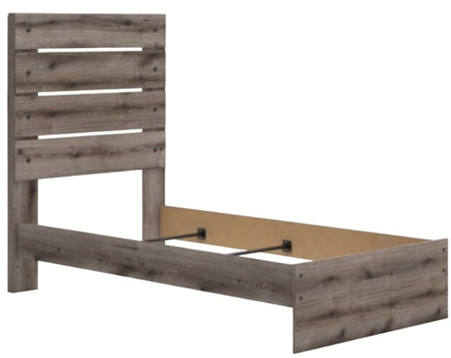 Signature Design by Ashley® Graystorm Brown/Gray Youth Twin Panel Bed-2