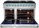 VEZENI Reminiscia 48" Stainless Steel Pro Style Dual Fuel Range-2