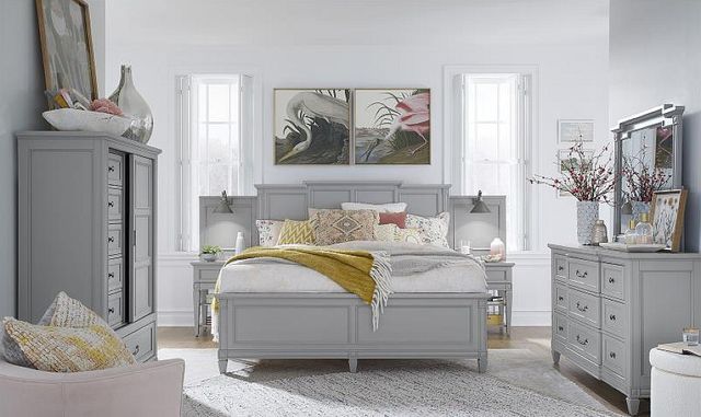 Magnussen Home® Glenbrook Pebble Open Nightstand-1