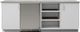 Urban Bonfire® Skye 93" Chantilly Outdoor Kitchen-0