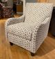 Corinthian Furniture Breckenridge Brown/White Accent Chair-1