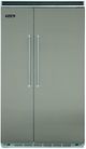 Viking® 5 Series 48 in. 29.1 Cu. Ft. Eucalyptus Side by Side Freezer Refrigerator-0