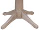 John Thomas Furniture® Dining Essentials Taupe Gray Round Table -2