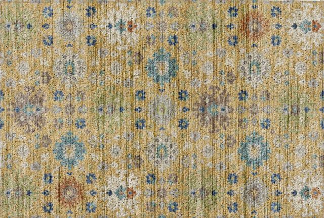 Dalyn™ Rug Company Silk Road SR3 Turmeric 5'x8' Area Rug-1