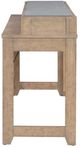 Liberty Furniture Millstone Gray Console Bar Table with Nutmeg Base-3