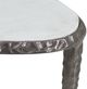 Uttermost® Arnold Marble Top Side Table with Dark Bronze Base-4