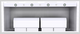 Vent-A-Hood® Designer Series 60" White Wall Mounted Range Hood-4