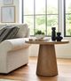 Hammary® Hidden Treasures Brown Large Pod End Table-1