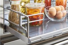 Sub-Zero® Stainless Steel 2 Slide-Out Shelf Gates