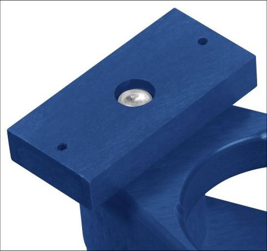 C.R. Plastics Adirondack Blue Wineglass / Cup Holder-1