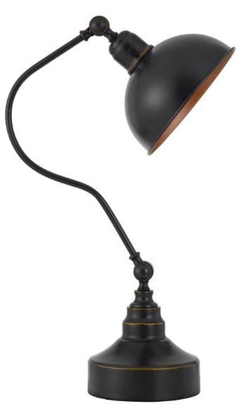 Cal® Lighting & Accessories Dark Bronze Desk Lamp-2