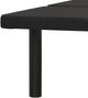 Primo™ International Air Flow Black Upholstered Twin XL Platform Bed Frame-3