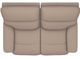 La-Z-Boy® Brooks Cashmere Reclining Loveseat-1