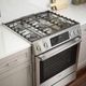 Bosch® 800 Series 30" Stainless Steel Slide In Gas Range-2
