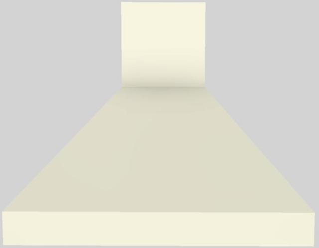 Vent-A-Hood® 36" Biscuit Euro-Style Wall Mounted Range Hood-0