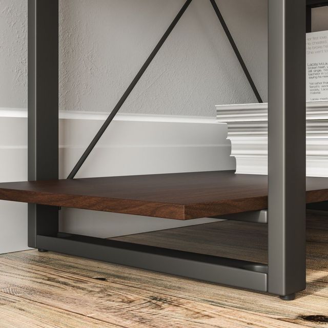 homestyles® Merge Brown Five-Shelf Bookcase-4