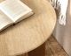 Classic Home Idella Tan Travertine End Table-5