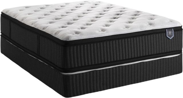 Restonic® Winter Orchid 16'' Hybrid Medium Tight Top Queen Mattress-0