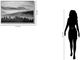 Classy Living Classic Black and White Misty Forest Wall Art-2