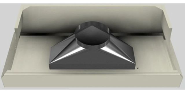 Vent-A-Hood® Designer Series 66" Biscuit Wall Mounted Range Hood-2