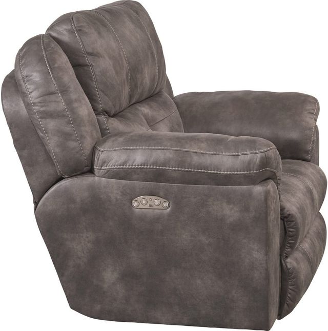 Catnapper® Ferrington Dusk Power Headrest with Lumbar Power Lay Flat Recliner-1