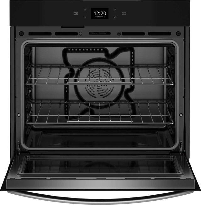 Whirlpool® 30" FingerPrint Resistant Stainless Steel Single Electric Wall Oven-1