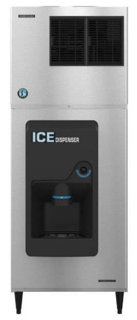 Hoshizaki 30" 200 lb. Stainless Steel Hotel/Motel Ice Dispenser-3