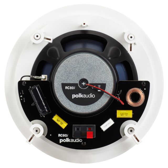Polk Audio® RCi Series 8" Matte White In-Ceiling Speaker-3