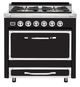Viking® Tuscany 36" Onyx Pro Style Dual Fuel Range-0