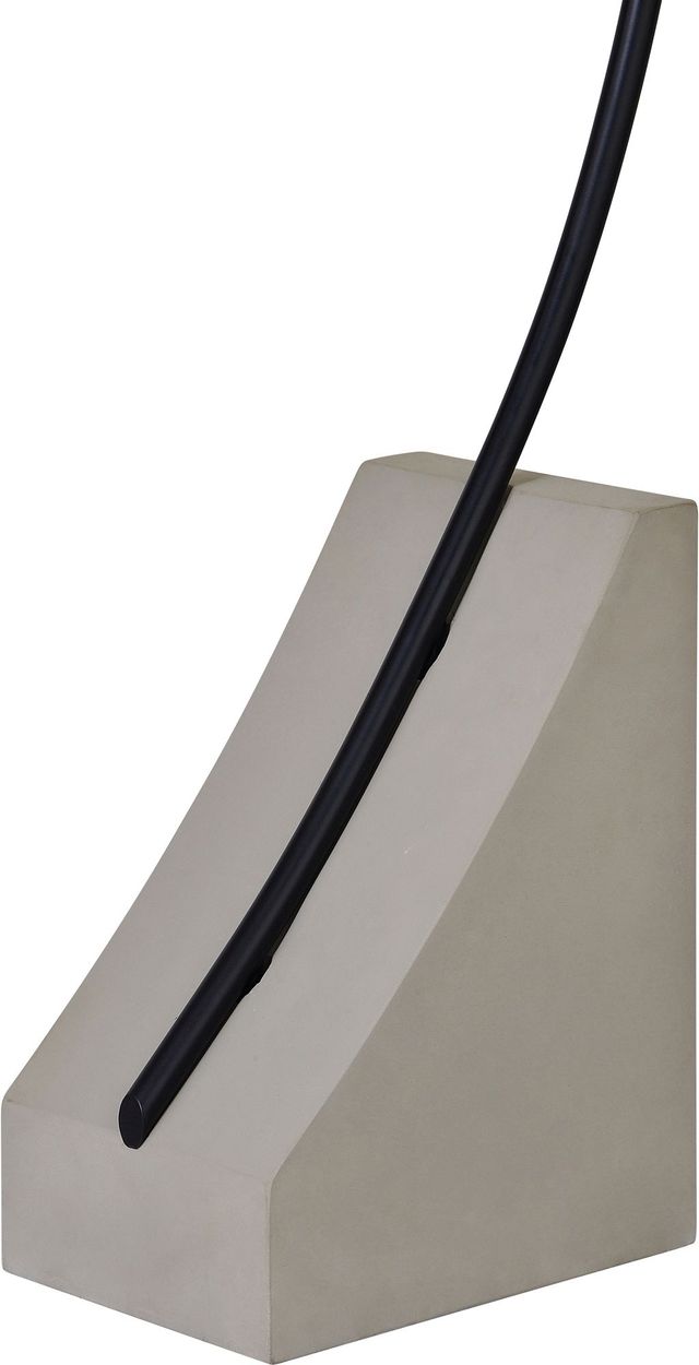 Renwil® Weymouth Grey/Matte Black Floor Lamp-4