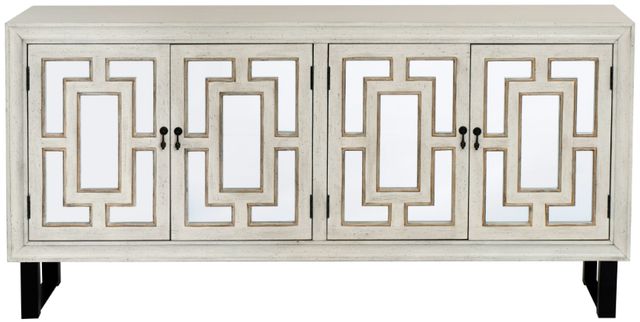 Coast2Coast Home™ Tamara Antique White Media Credenza-3