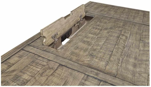 aspenhome® Grayson Black/Cinder Gray Lift Top Desk-3