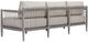 Uttermost® Borneo Dark Gray/Dove Wooden Outdoor Sofa-5