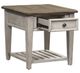 Liberty Furniture Heartland Antique White Drawer End Table with Tobacco Top-3