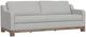 International Furniture Direct Samba Oyster 91" Sofa-0