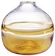 A & B Home Clear/Yellow Vase-0