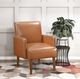 Homelegance® Piers Matt Brown Accent Chair-1