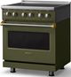 Viking® 5 Series 30" Martini Pro Style Induction Range with Brushed Brass Trim-3