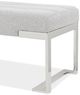 Michael Amini® Tulip Gray Accent Bench-5