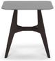 Natuzzi Editions Plettro Brown Ash/Lead Gray Rectangular Accent Table-0